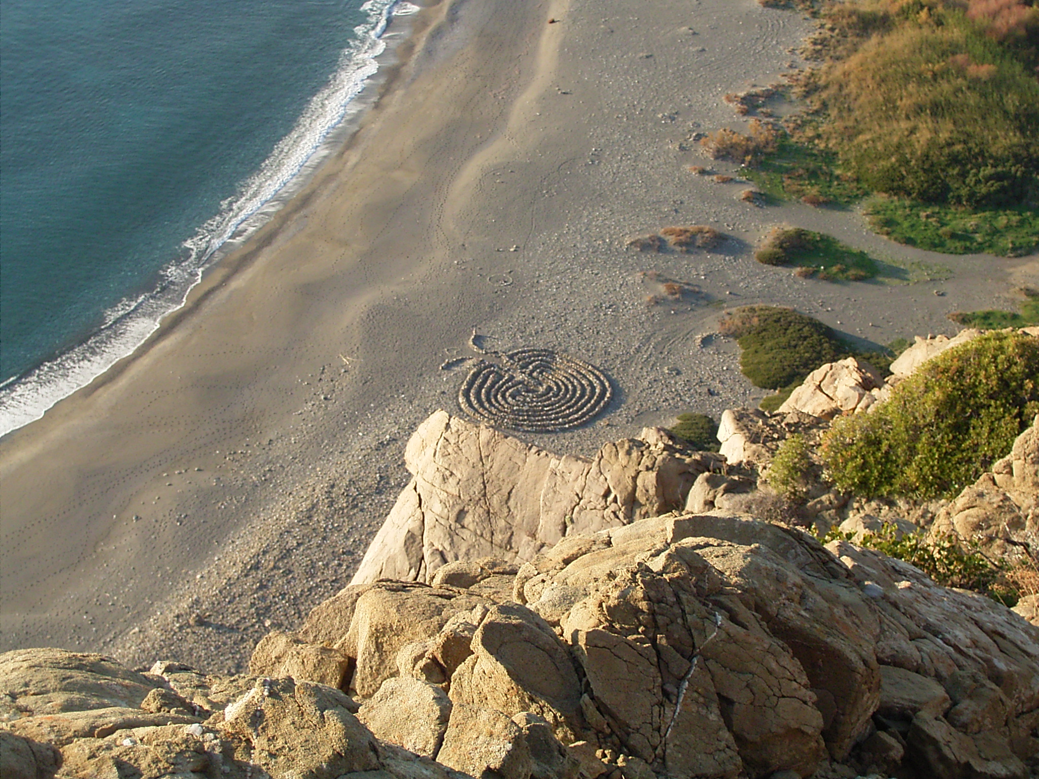 Begehbares Labyrinth Triopetra 1-1